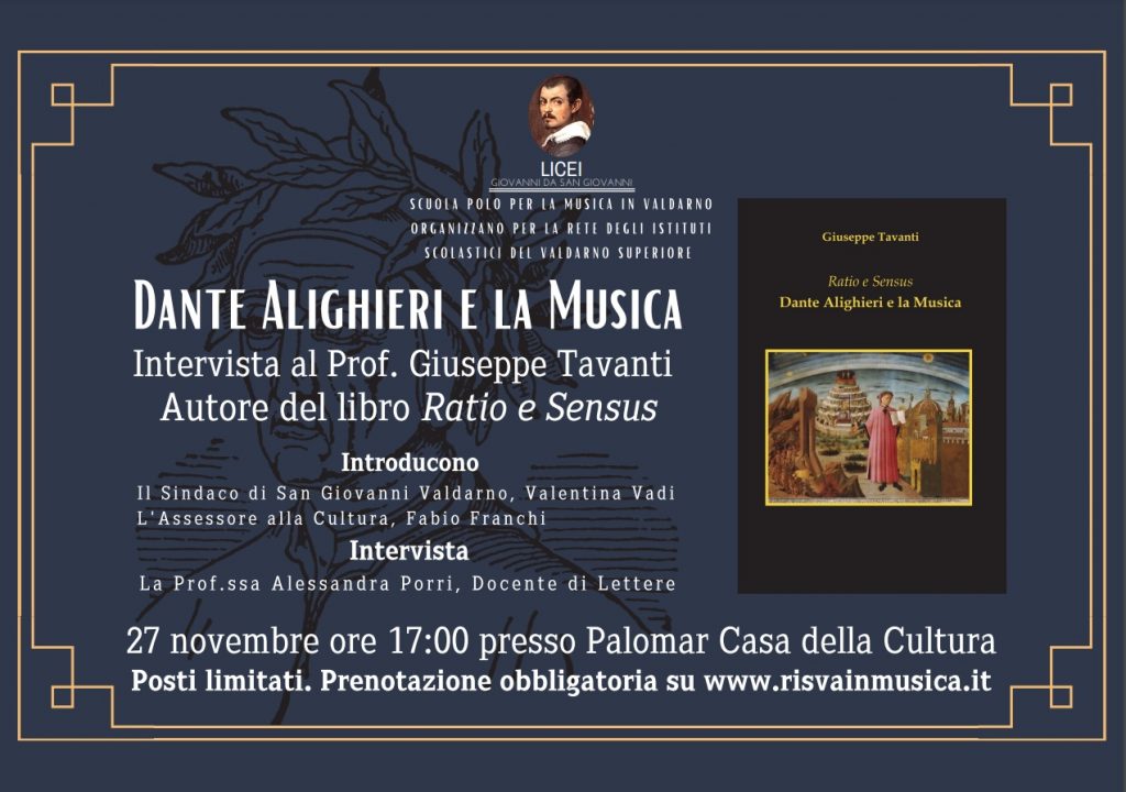 Dante Alighieri e la musica COMUNE DI SAN GIOVANNI