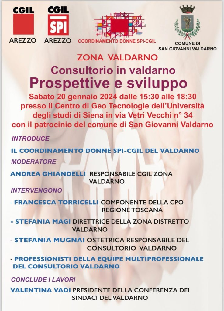 Quale futuro per il consultorio del Valdarno COMUNE DI SAN